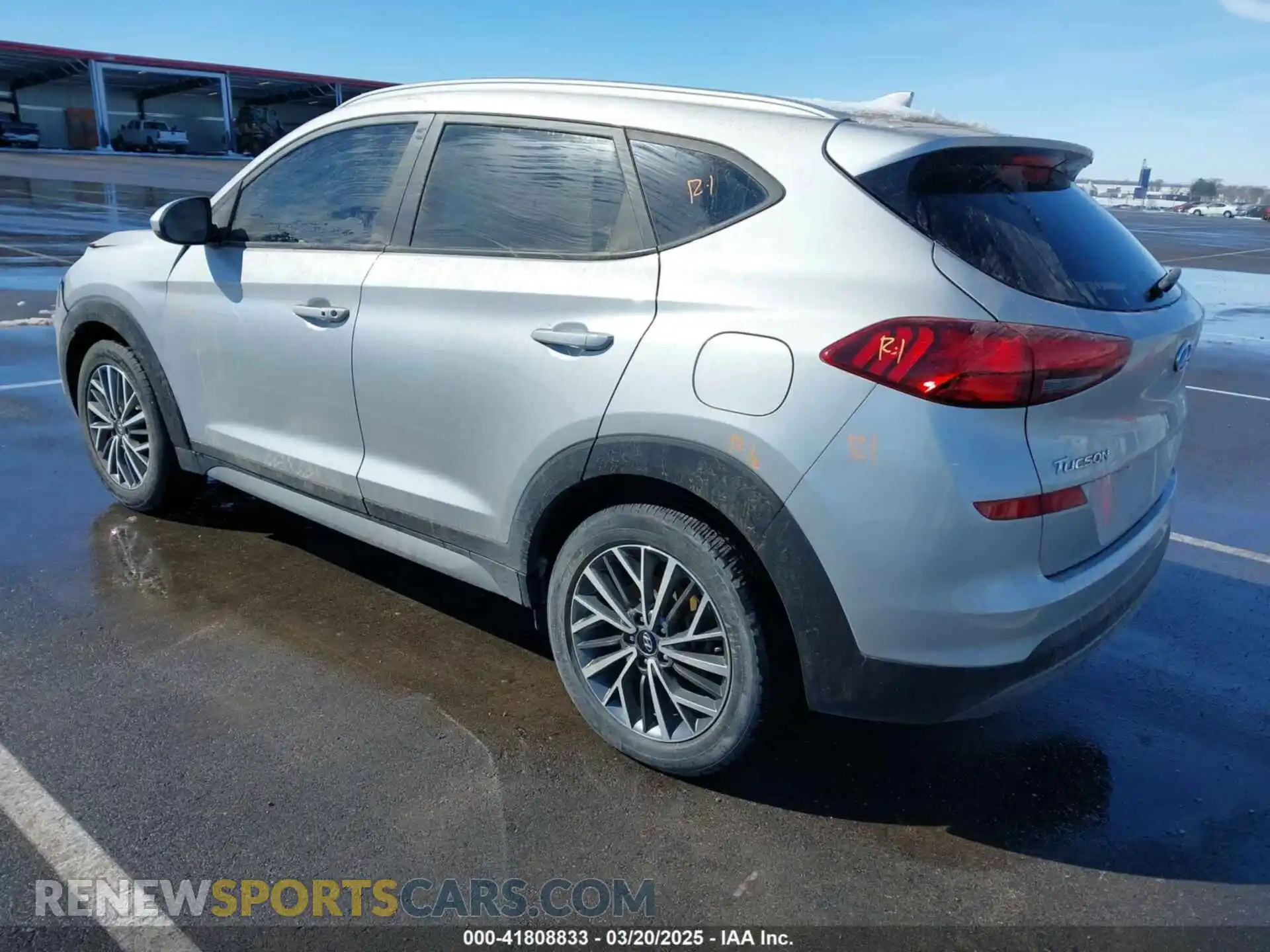 3 Photograph of a damaged car KM8J3CAL0MU377122 HYUNDAI TUCSON 2021