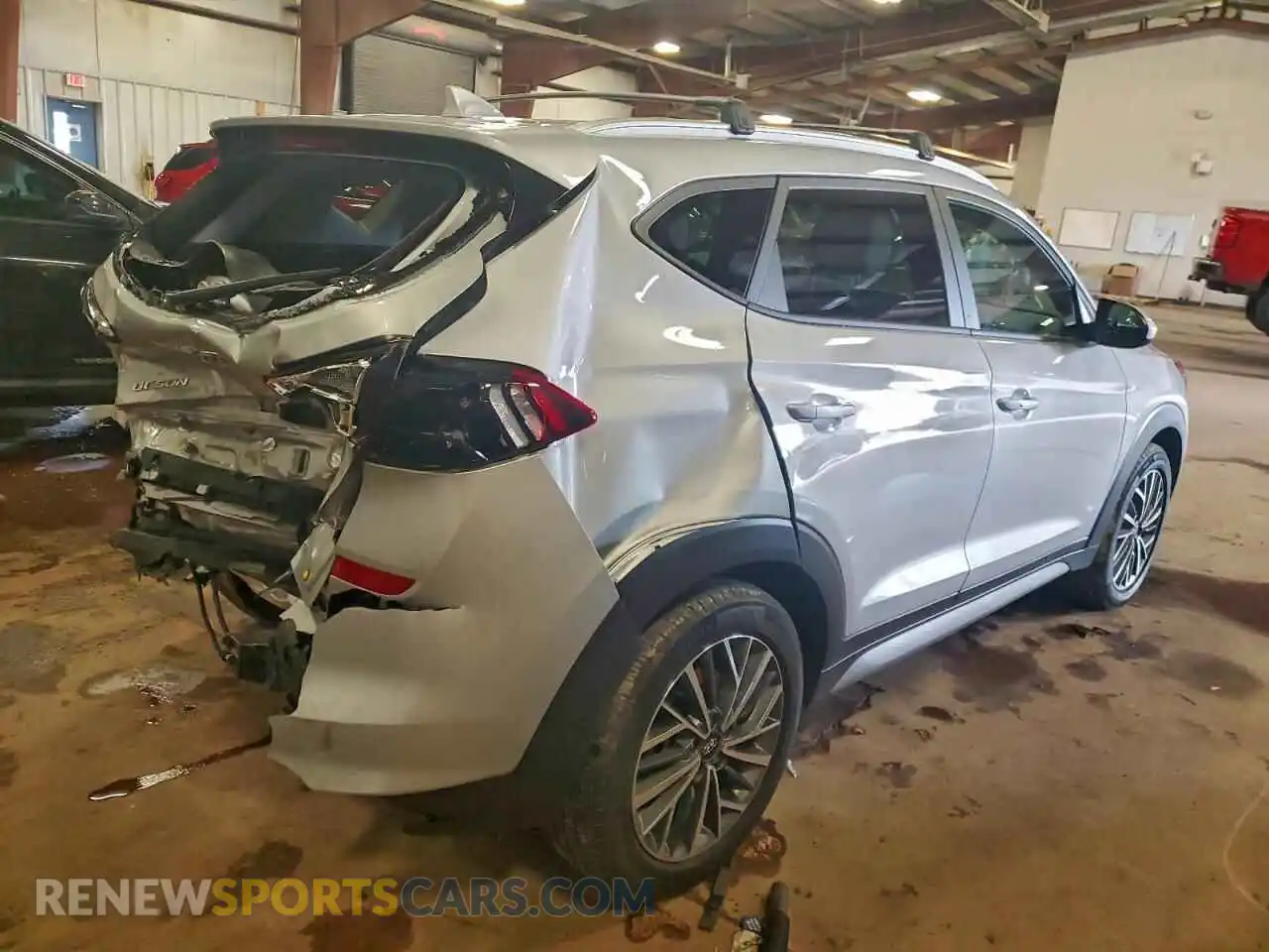 3 Photograph of a damaged car KM8J3CAL0MU391053 HYUNDAI TUCSON 2021