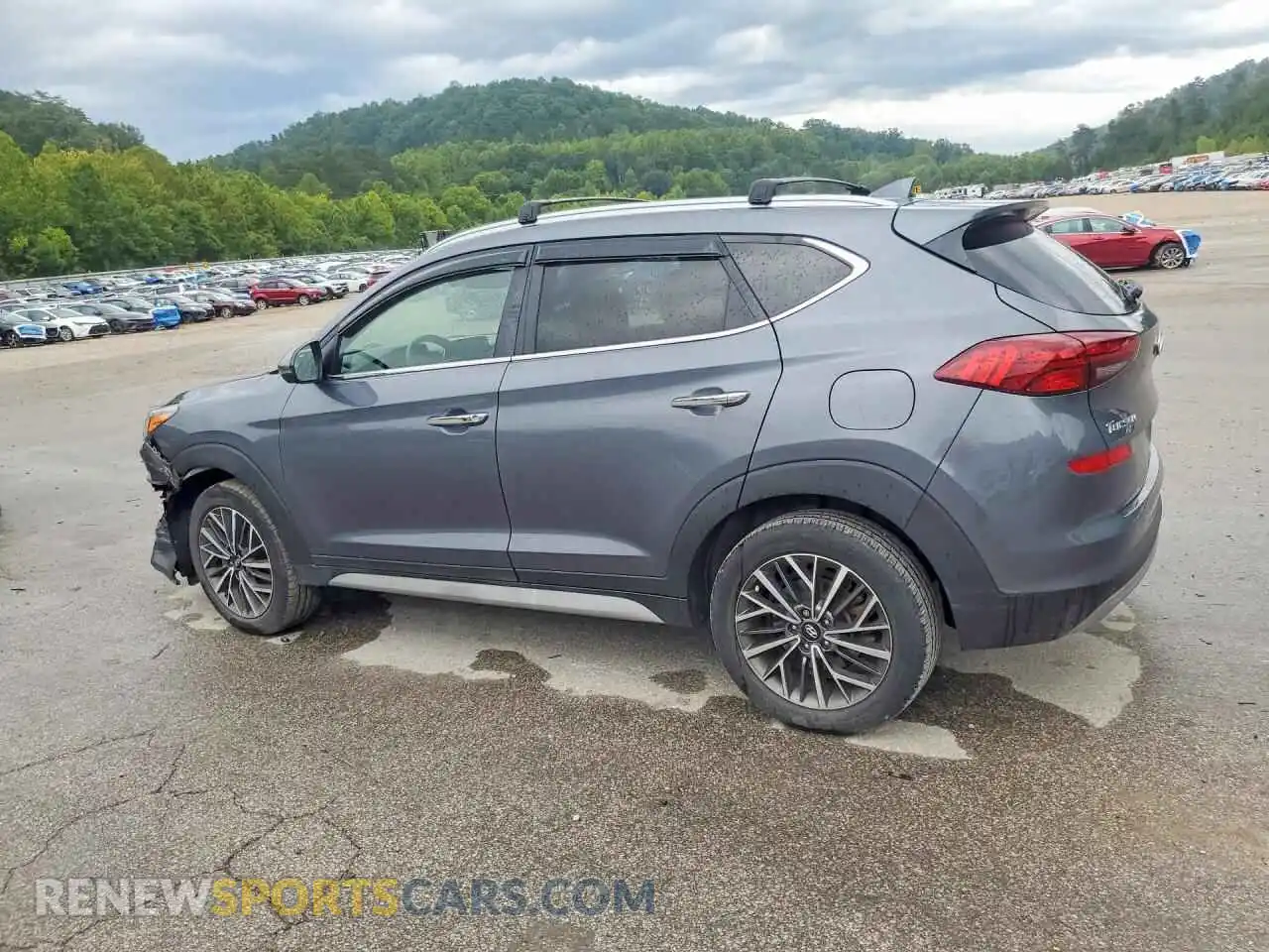 2 Фотография поврежденного автомобиля KM8J3CAL1MU337518 HYUNDAI TUCSON 2021