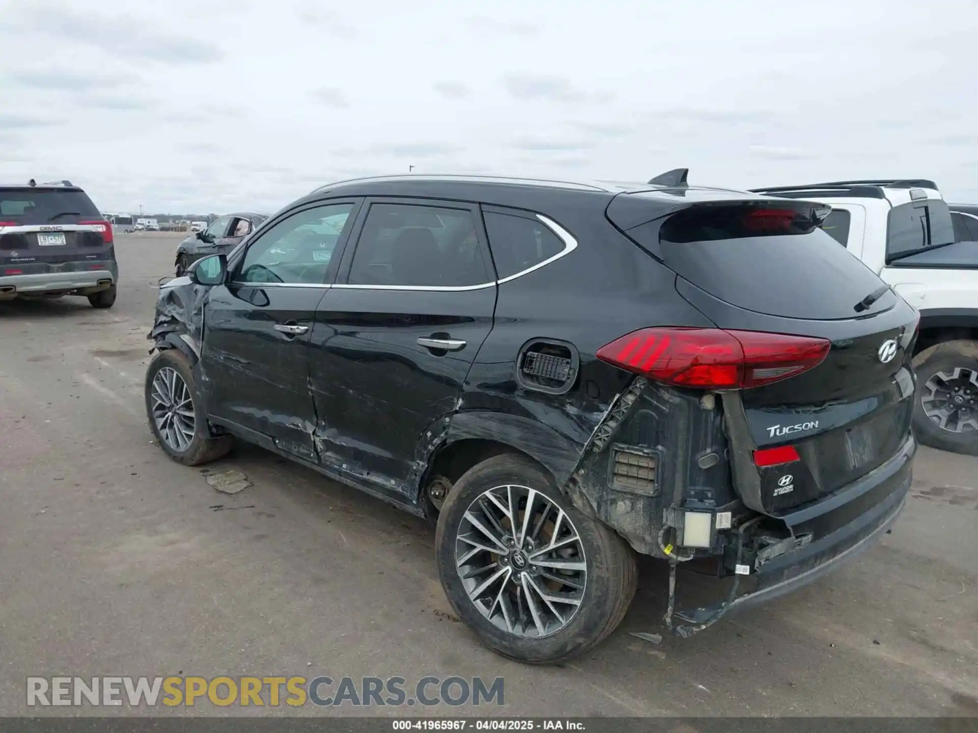 3 Photograph of a damaged car KM8J3CAL1MU343545 HYUNDAI TUCSON 2021