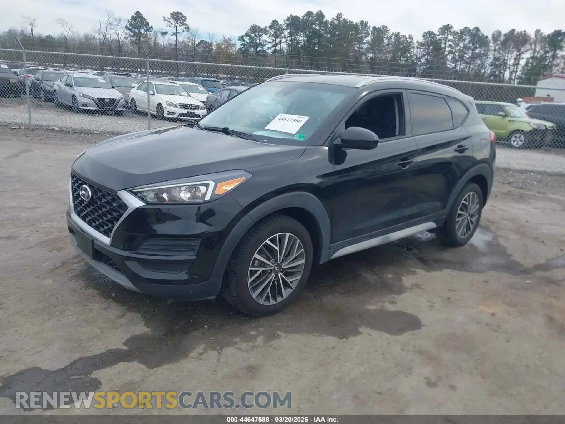 2 Photograph of a damaged car KM8J3CAL2MU283078 HYUNDAI TUCSON 2021