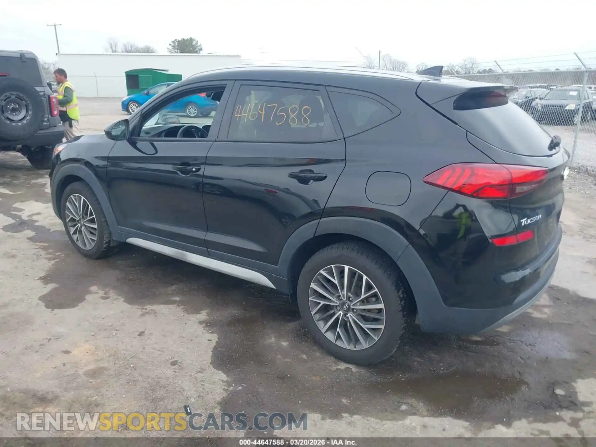 3 Photograph of a damaged car KM8J3CAL2MU283078 HYUNDAI TUCSON 2021