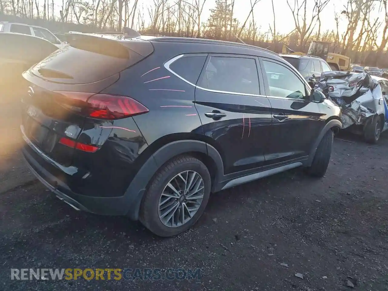3 Photograph of a damaged car KM8J3CAL2MU337401 HYUNDAI TUCSON 2021