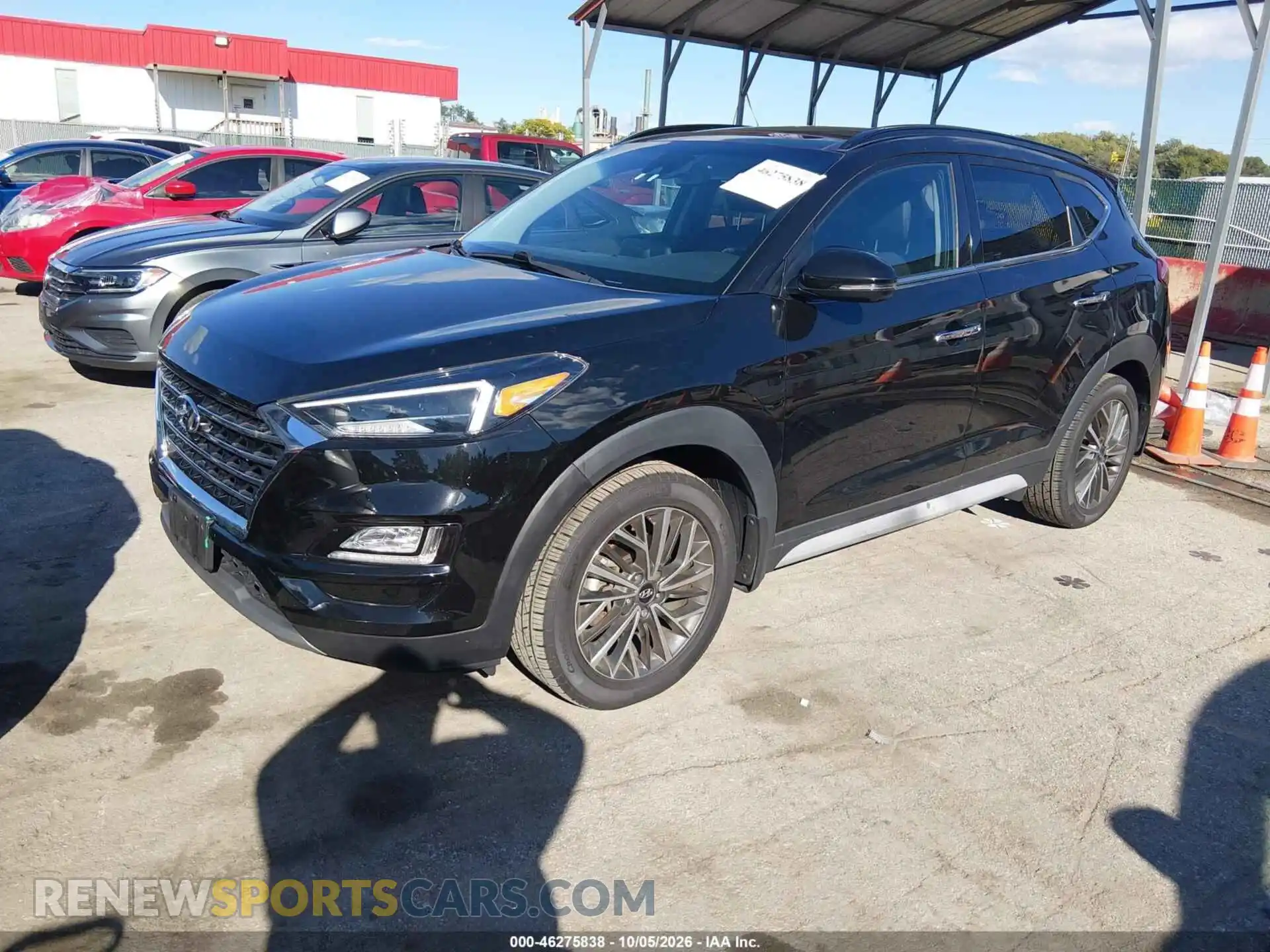 2 Фотография поврежденного автомобиля KM8J3CAL2MU339164 HYUNDAI TUCSON 2021