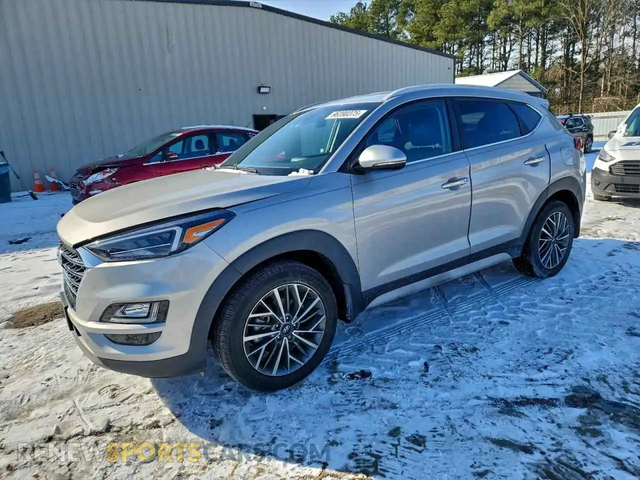 1 Photograph of a damaged car KM8J3CAL2MU364534 HYUNDAI TUCSON 2021