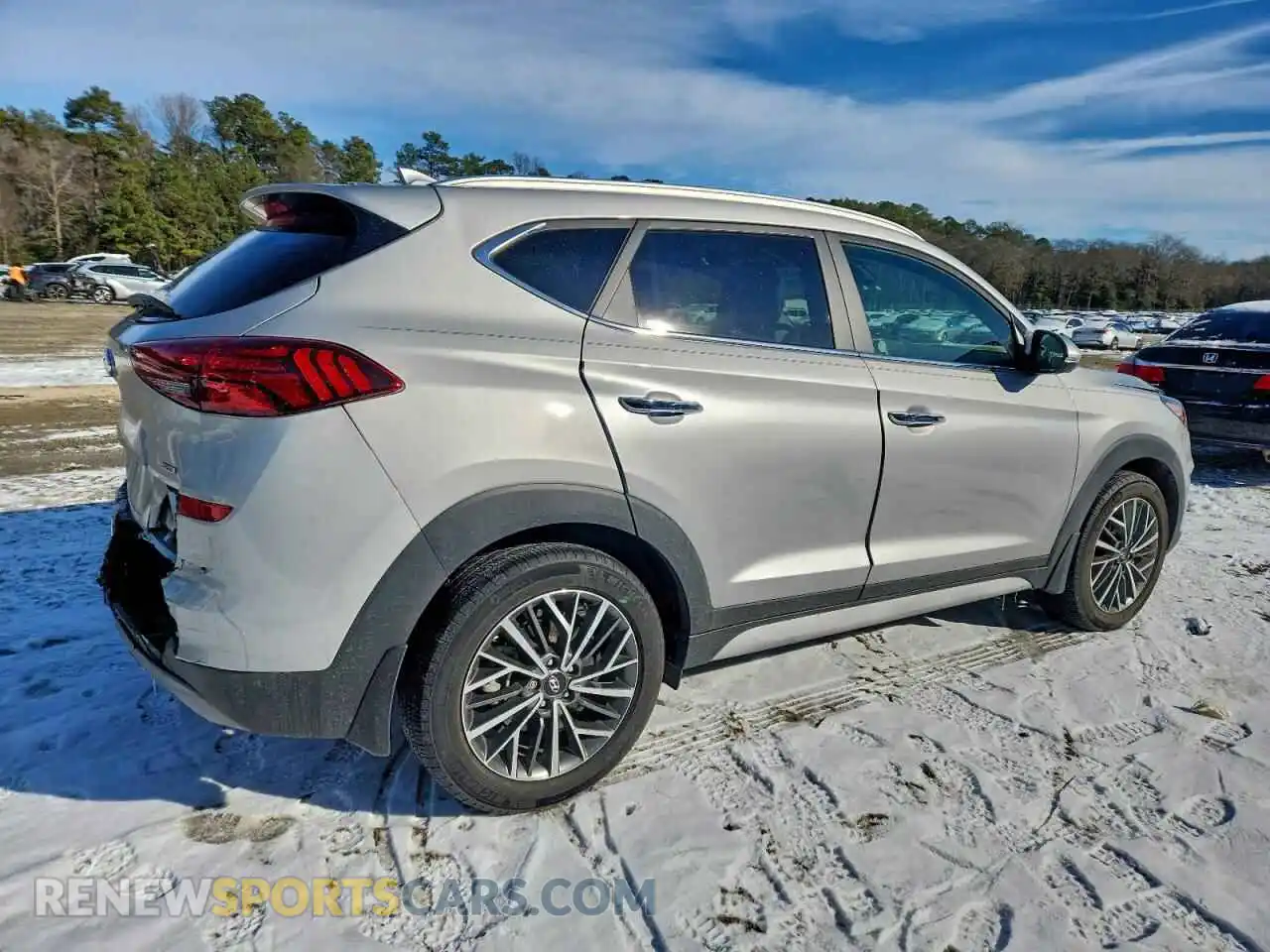 3 Photograph of a damaged car KM8J3CAL2MU364534 HYUNDAI TUCSON 2021