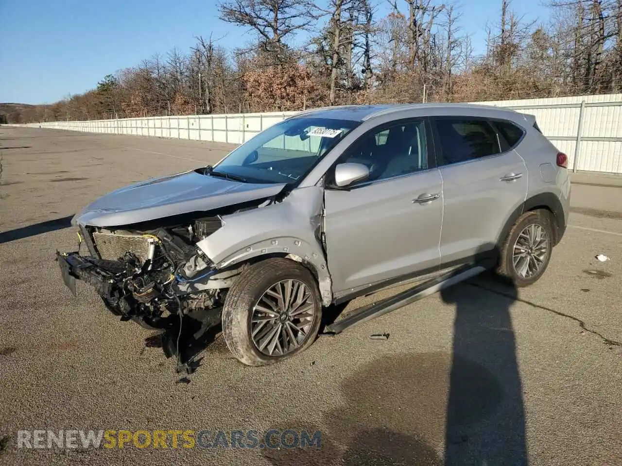 1 Photograph of a damaged car KM8J3CAL2MU377767 HYUNDAI TUCSON 2021
