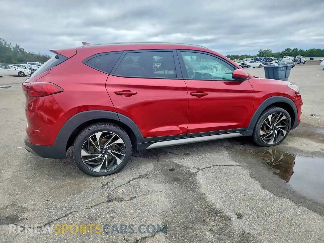 3 Фотография поврежденного автомобиля KM8J3CAL2MU402537 HYUNDAI TUCSON 2021