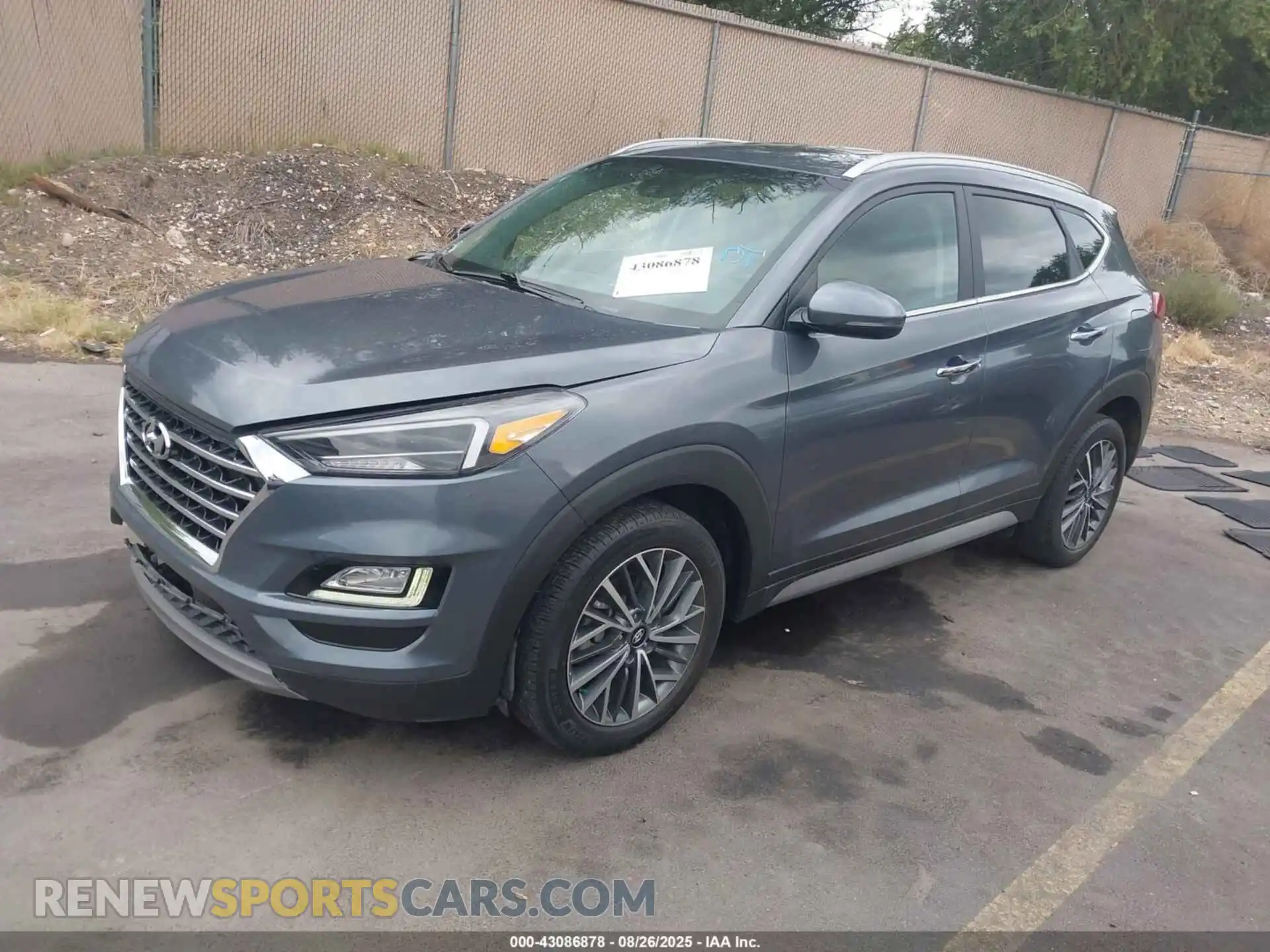 2 Photograph of a damaged car KM8J3CAL3MU313320 HYUNDAI TUCSON 2021