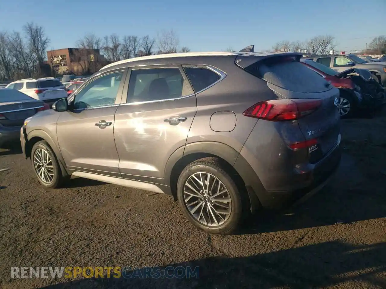 2 Photograph of a damaged car KM8J3CAL3MU354983 HYUNDAI TUCSON 2021