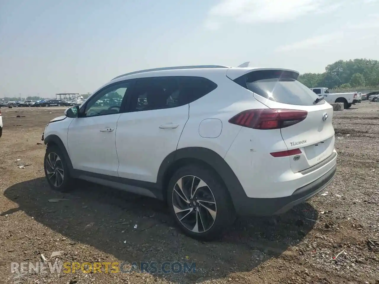 2 fotografías del automóvil dañado KM8J3CAL3MU359133 HYUNDAI TUCSON 2021