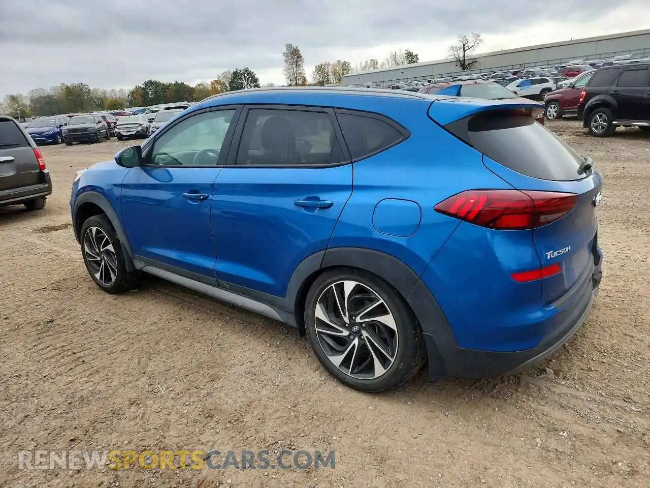 2 Фотография поврежденного автомобиля KM8J3CAL3MU362971 HYUNDAI TUCSON 2021