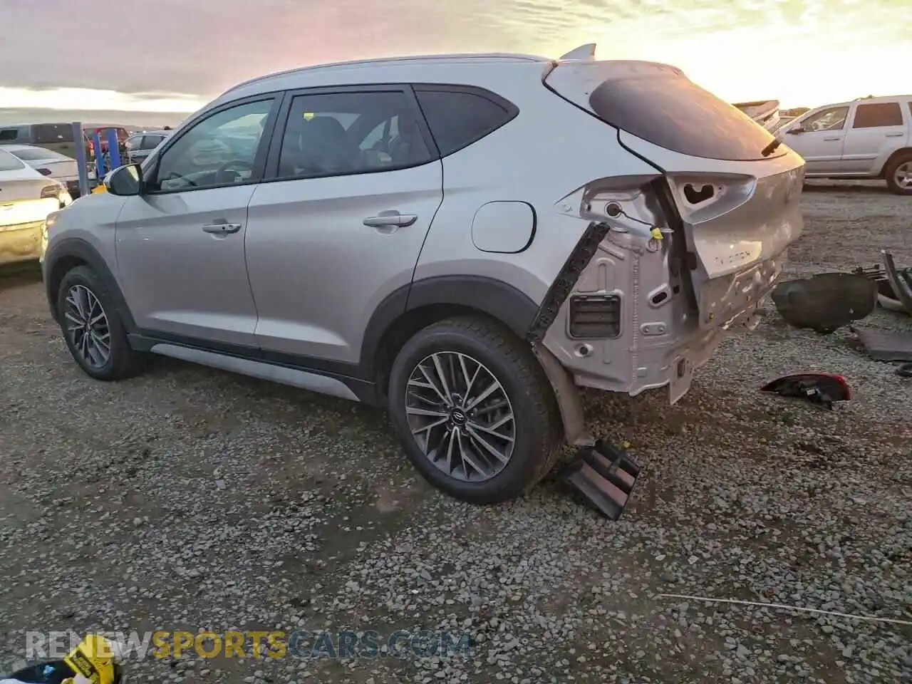 2 Photograph of a damaged car KM8J3CAL3MU377874 HYUNDAI TUCSON 2021