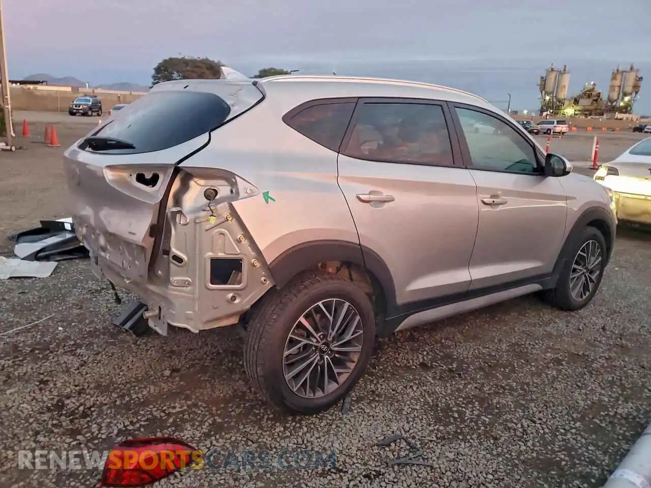 3 Photograph of a damaged car KM8J3CAL3MU377874 HYUNDAI TUCSON 2021