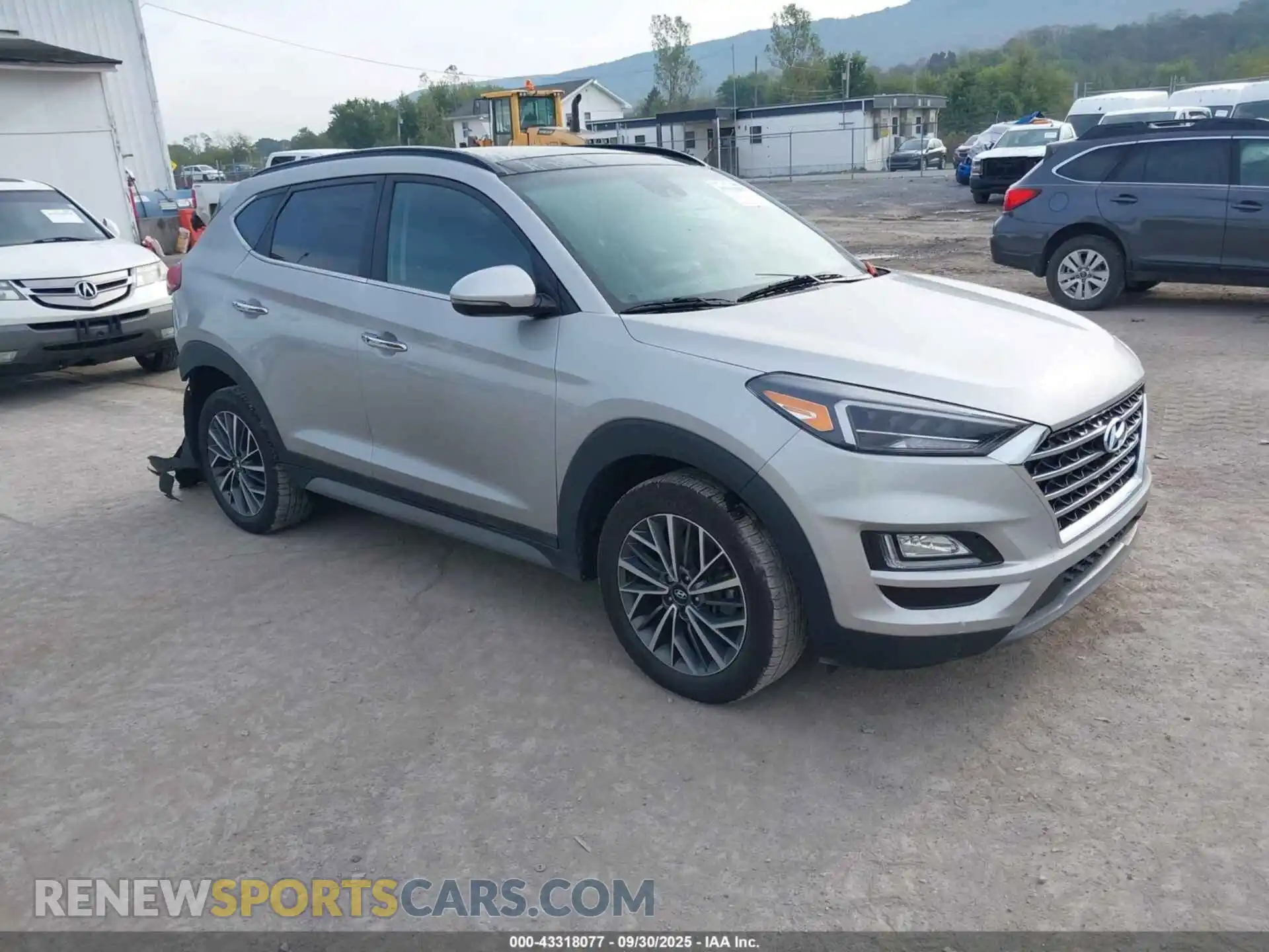 1 Photograph of a damaged car KM8J3CAL3MU384663 HYUNDAI TUCSON 2021