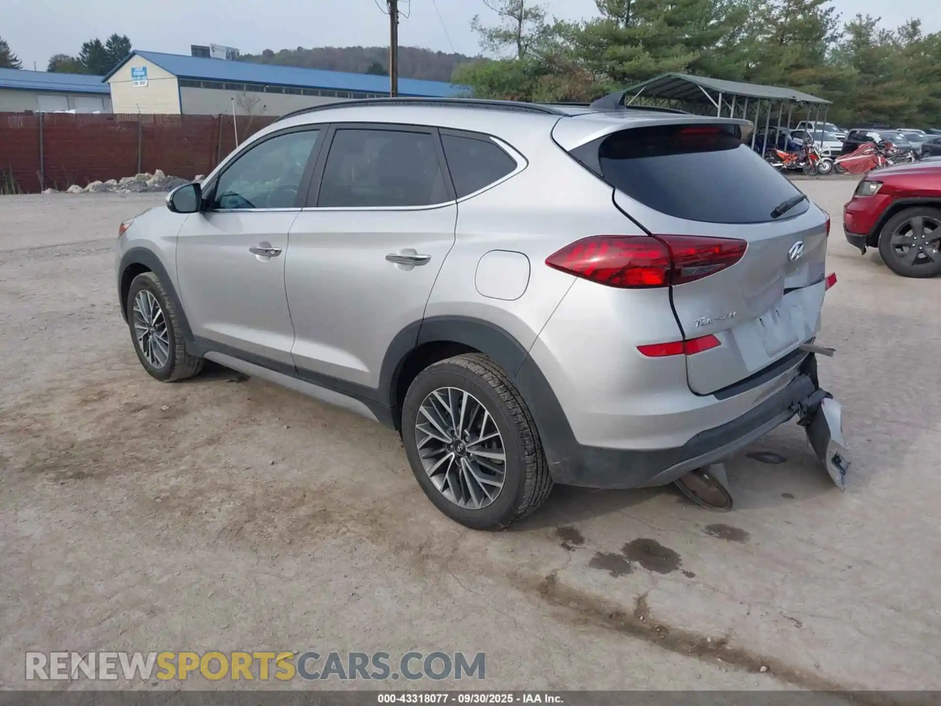 3 Photograph of a damaged car KM8J3CAL3MU384663 HYUNDAI TUCSON 2021
