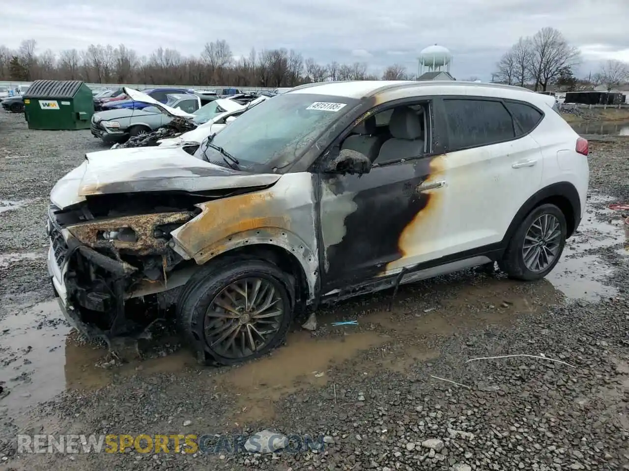 1 Фотография поврежденного автомобиля KM8J3CAL3MU410176 HYUNDAI TUCSON 2021
