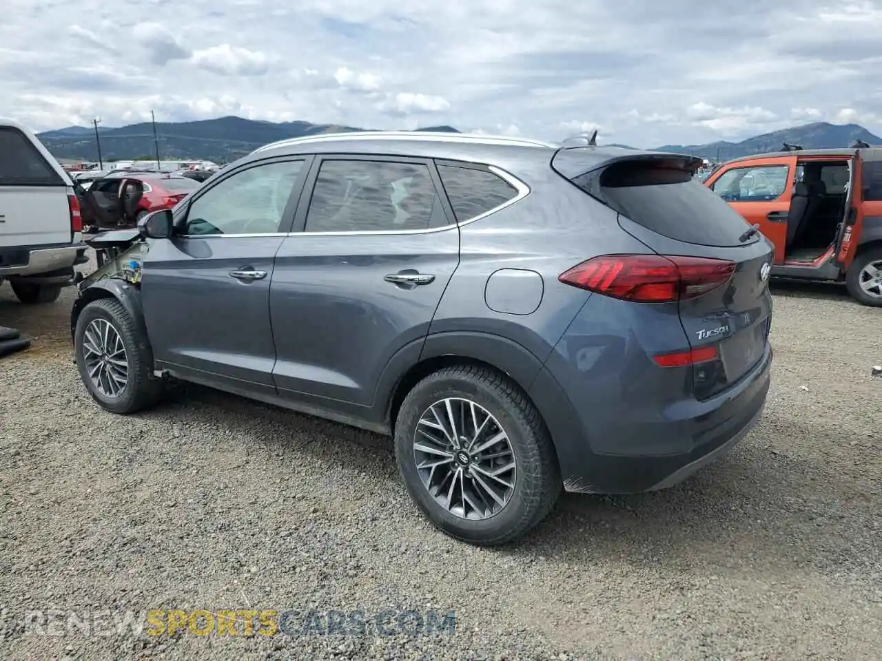 2 Photograph of a damaged car KM8J3CAL3MU410534 HYUNDAI TUCSON 2021