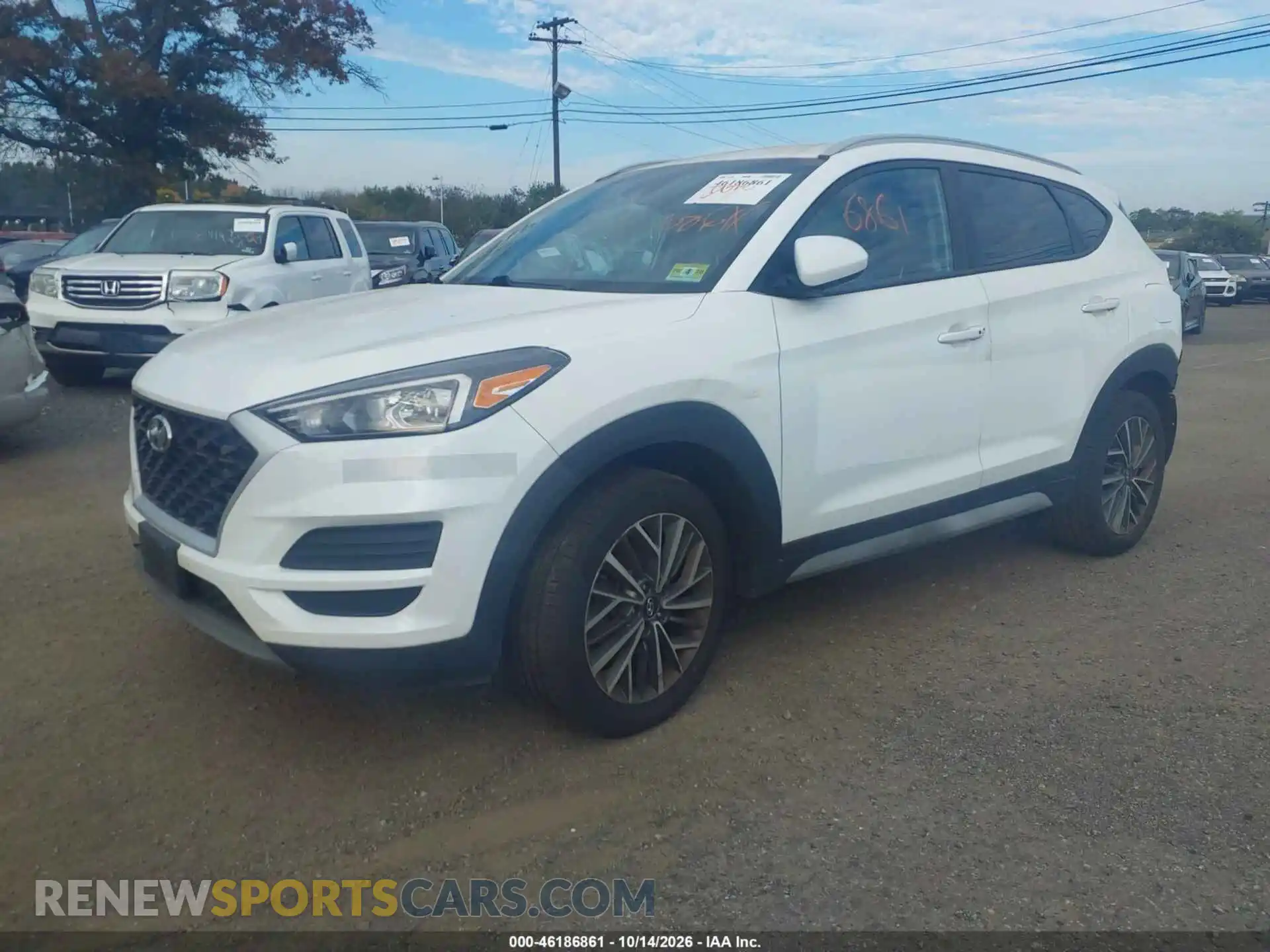 2 Photograph of a damaged car KM8J3CAL3MU411960 HYUNDAI TUCSON 2021