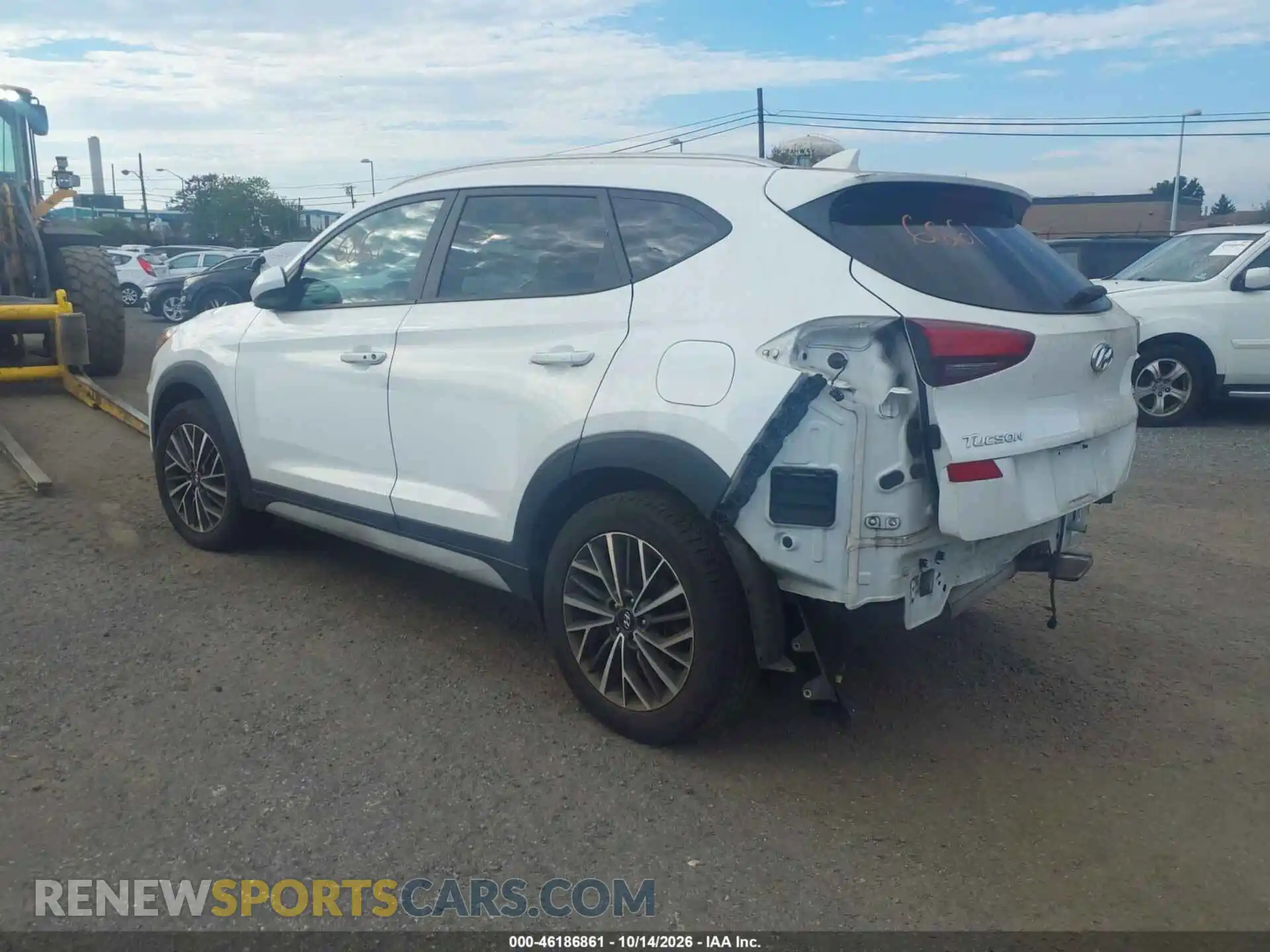3 Photograph of a damaged car KM8J3CAL3MU411960 HYUNDAI TUCSON 2021