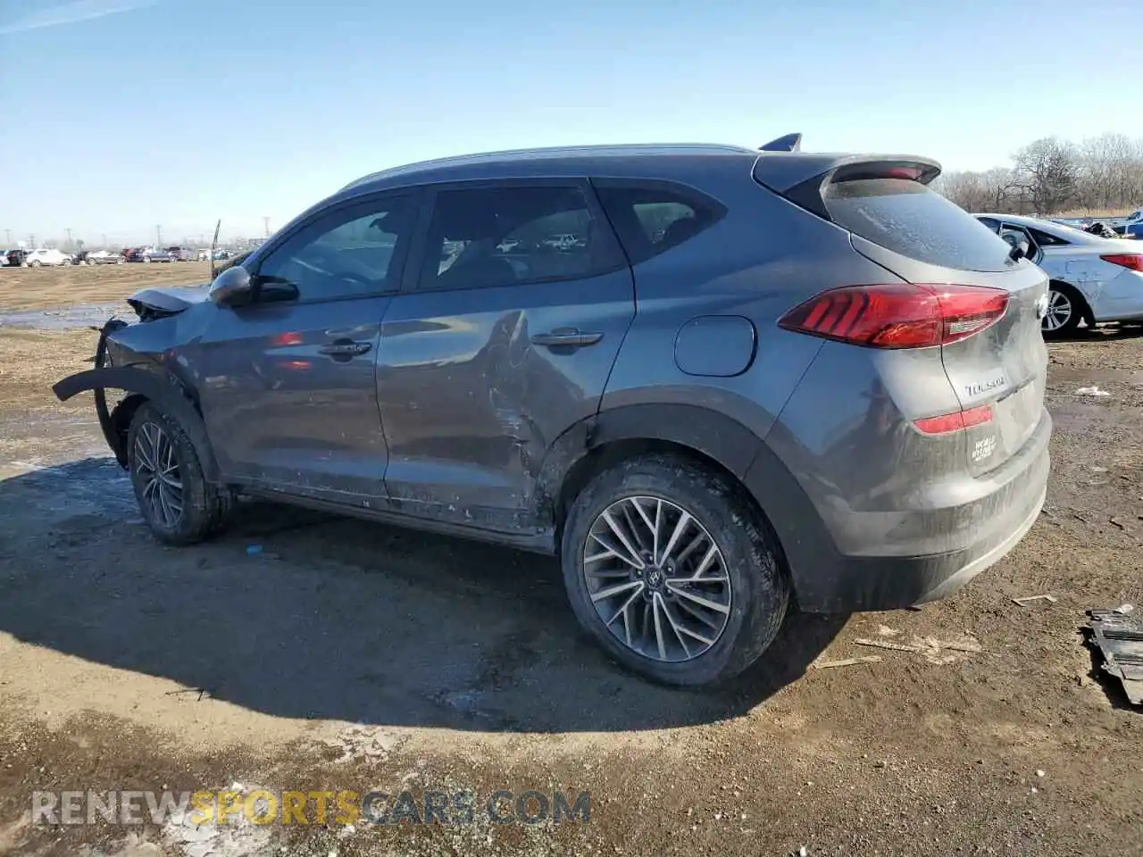2 Photograph of a damaged car KM8J3CAL4MU316579 HYUNDAI TUCSON 2021