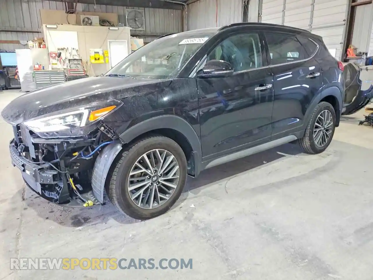 1 Фотография поврежденного автомобиля KM8J3CAL4MU340266 HYUNDAI TUCSON 2021