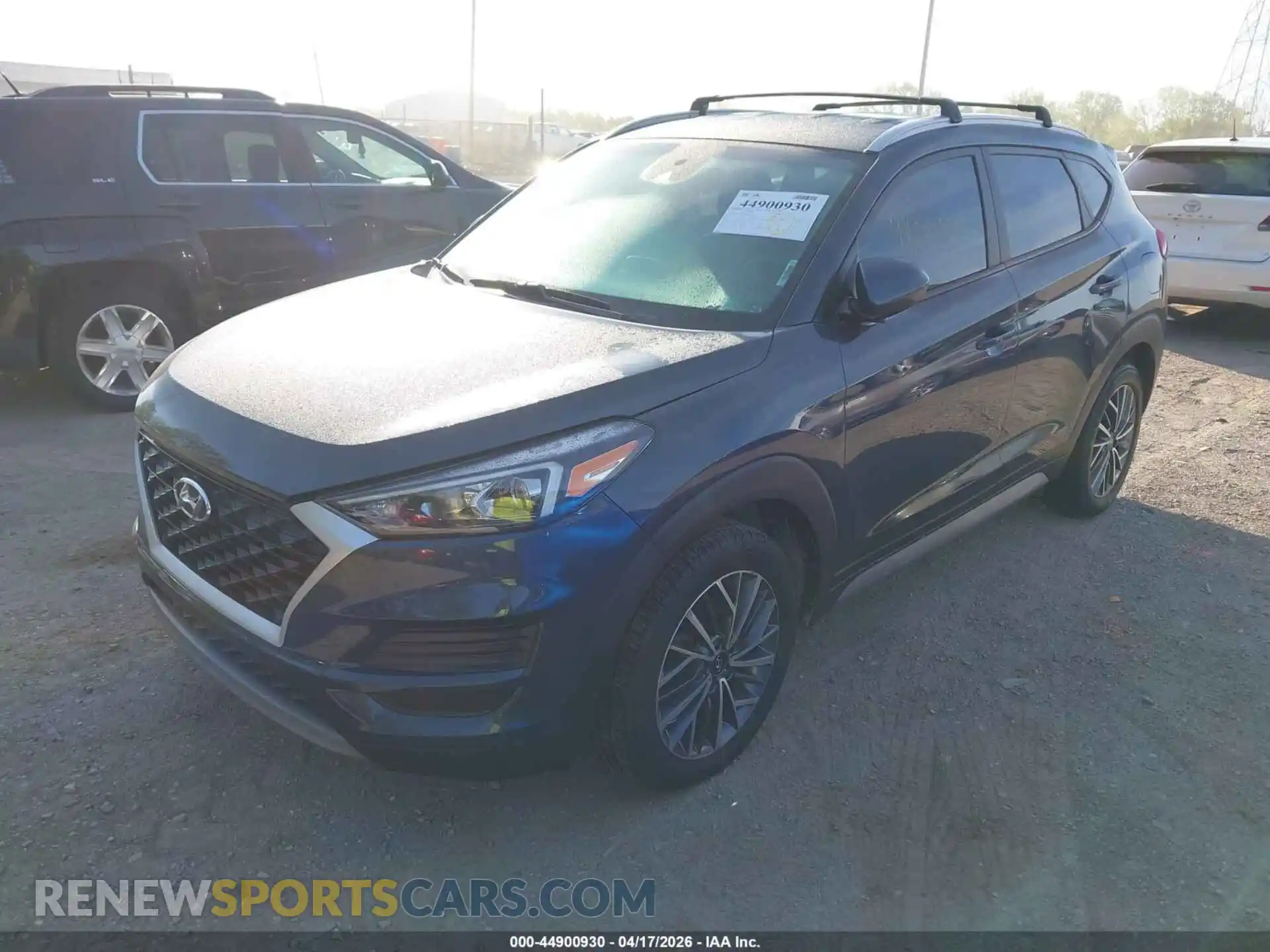 2 Photograph of a damaged car KM8J3CAL4MU341689 HYUNDAI TUCSON 2021