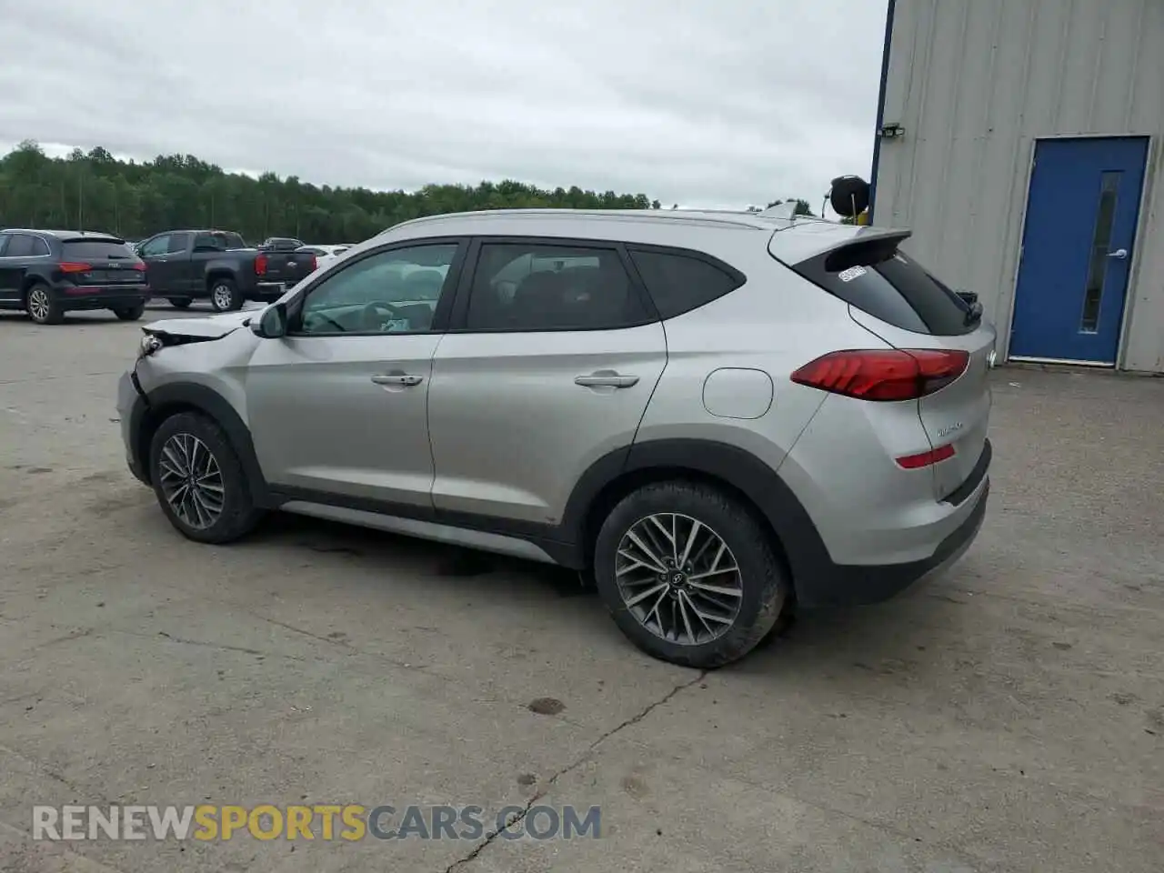 2 fotografías del automóvil dañado KM8J3CAL5MU315618 HYUNDAI TUCSON 2021