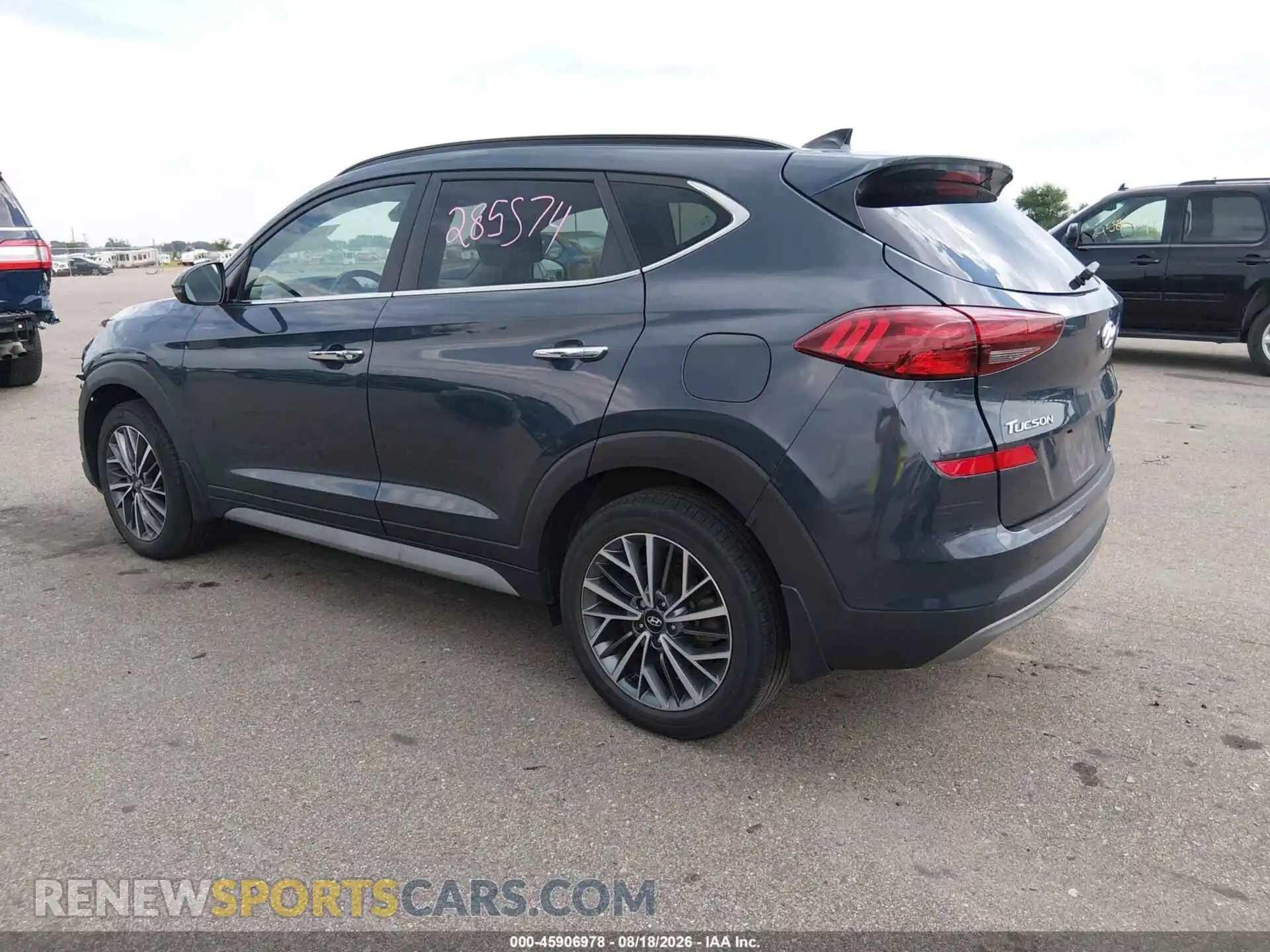 3 Photograph of a damaged car KM8J3CAL5MU386785 HYUNDAI TUCSON 2021