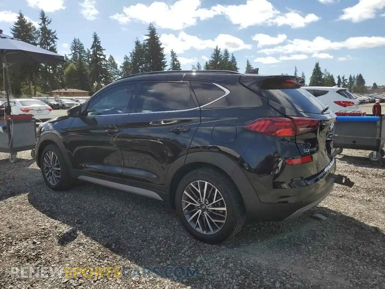 2 Photograph of a damaged car KM8J3CAL5MU406985 HYUNDAI TUCSON 2021