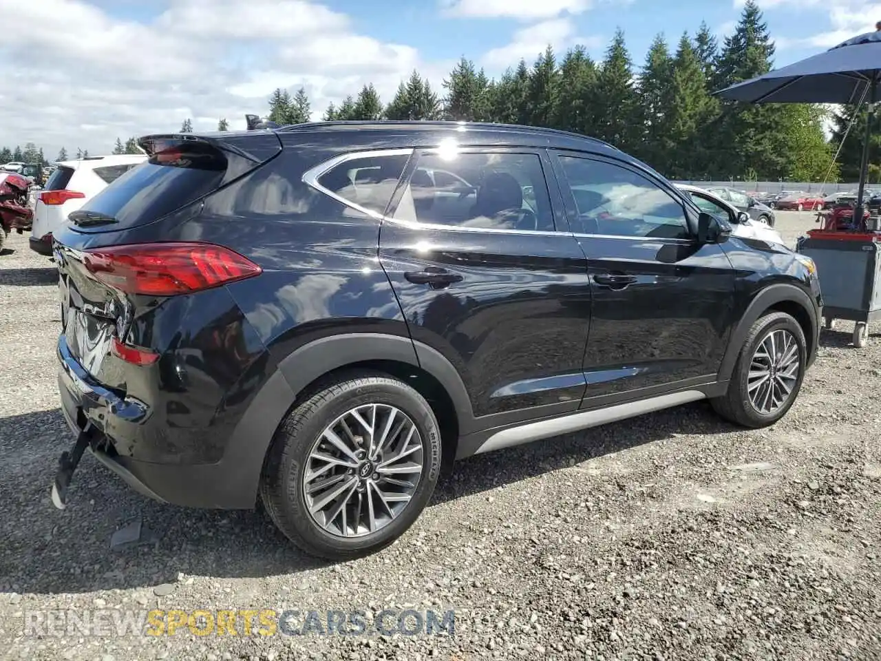 3 Photograph of a damaged car KM8J3CAL5MU406985 HYUNDAI TUCSON 2021