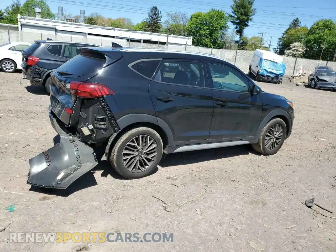 3 Photograph of a damaged car KM8J3CAL6MU367579 HYUNDAI TUCSON 2021