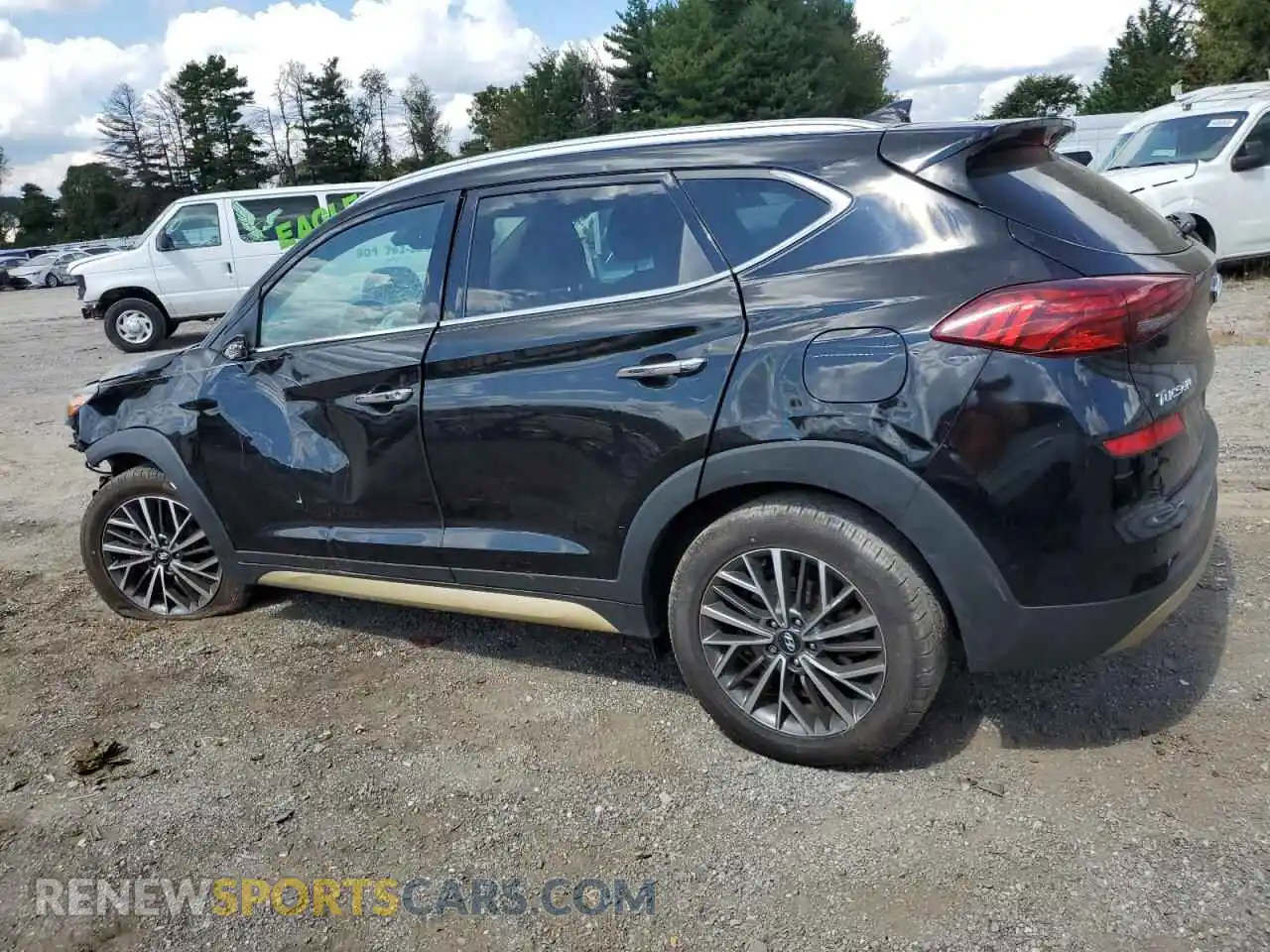 2 Photograph of a damaged car KM8J3CAL8MU322613 HYUNDAI TUCSON 2021