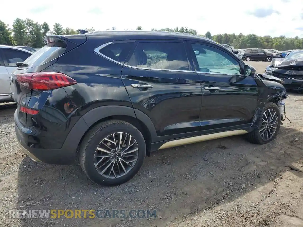 3 Photograph of a damaged car KM8J3CAL8MU322613 HYUNDAI TUCSON 2021