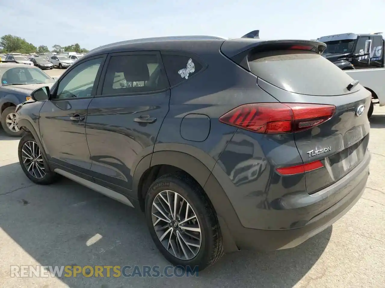 2 Photograph of a damaged car KM8J3CAL8MU345146 HYUNDAI TUCSON 2021