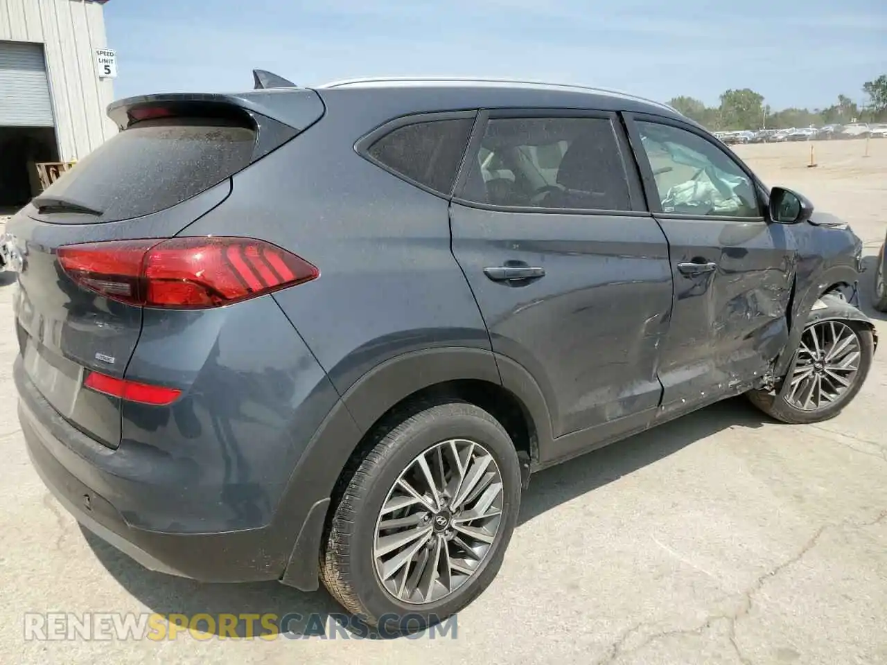 3 Photograph of a damaged car KM8J3CAL8MU345146 HYUNDAI TUCSON 2021