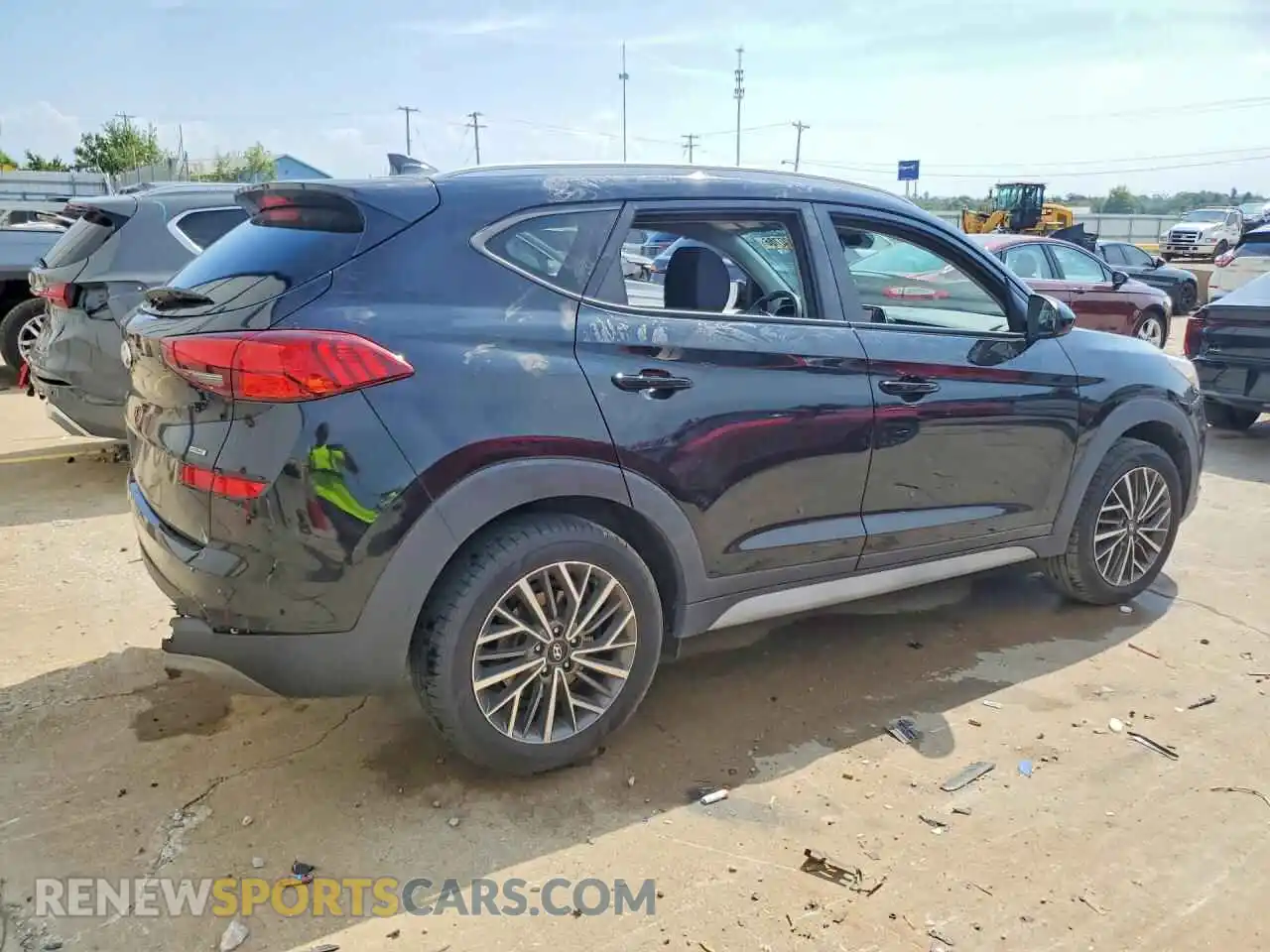 3 Photograph of a damaged car KM8J3CAL8MU411291 HYUNDAI TUCSON 2021