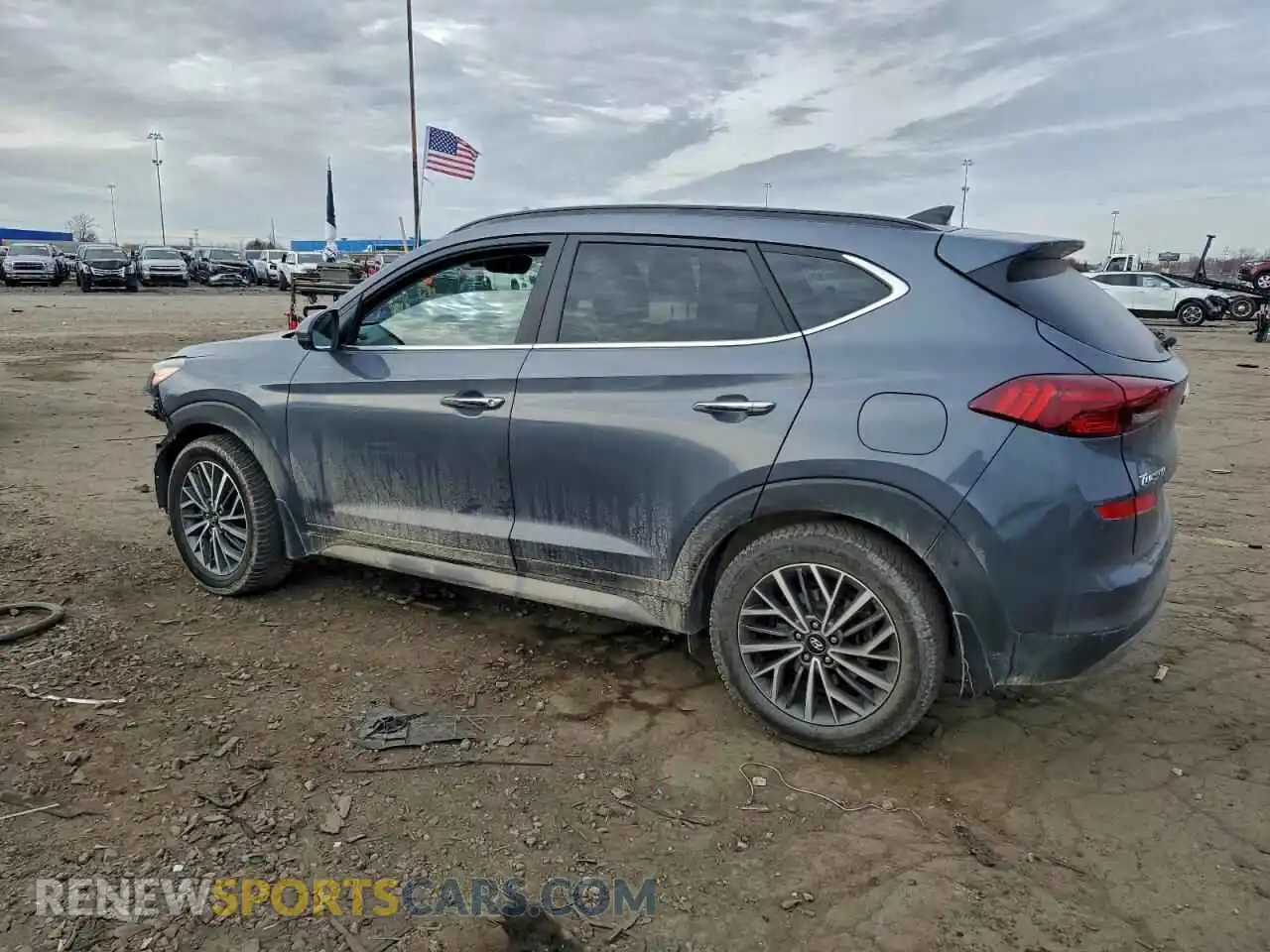 2 Photograph of a damaged car KM8J3CAL9MU308283 HYUNDAI TUCSON 2021