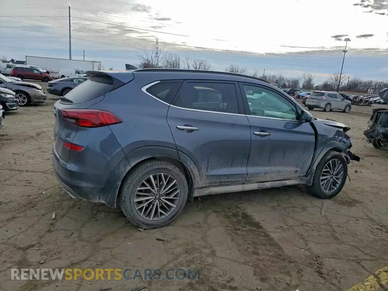 3 Photograph of a damaged car KM8J3CAL9MU308283 HYUNDAI TUCSON 2021