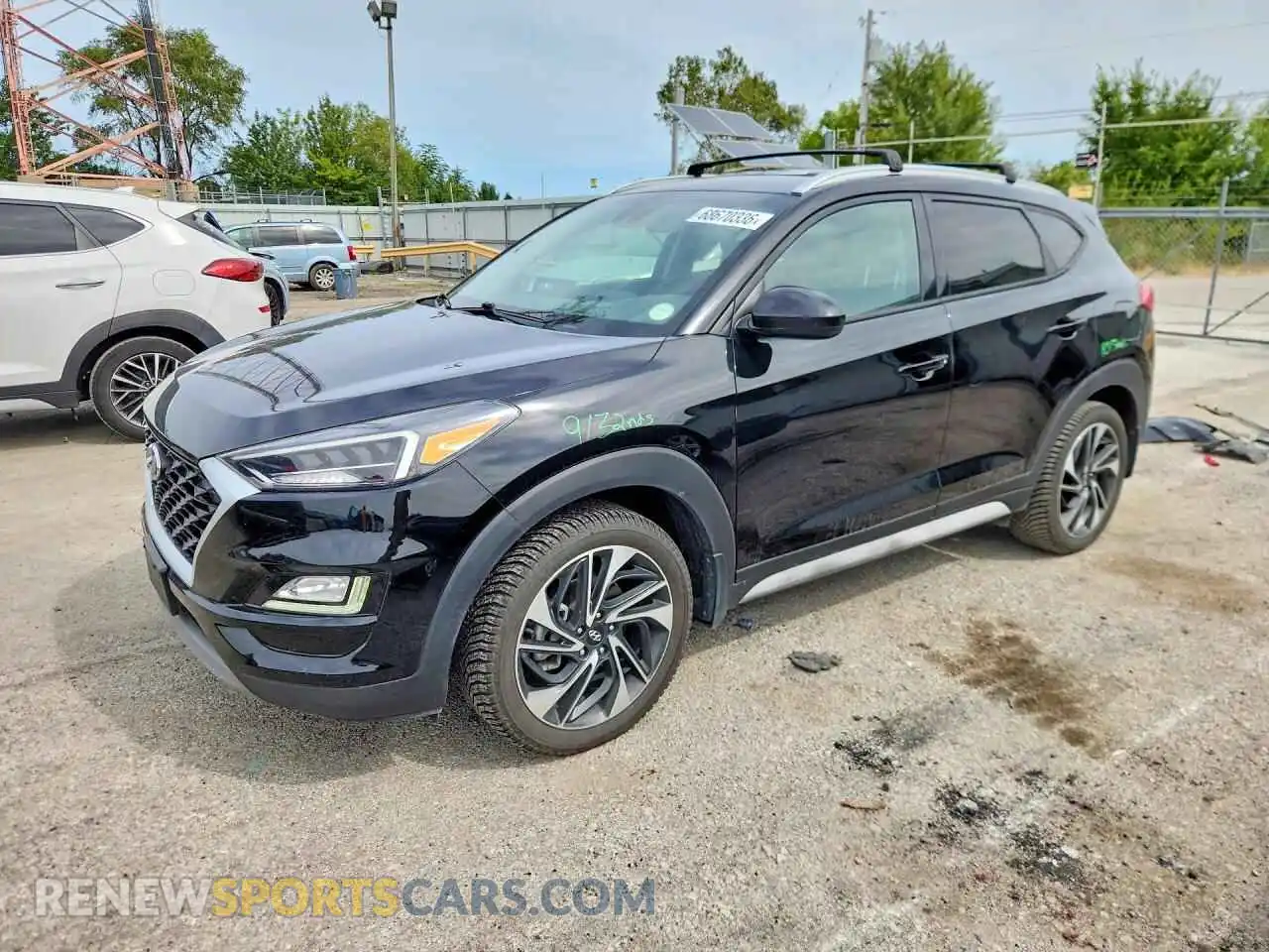 1 fotografías del automóvil dañado KM8J3CAL9MU314469 HYUNDAI TUCSON 2021