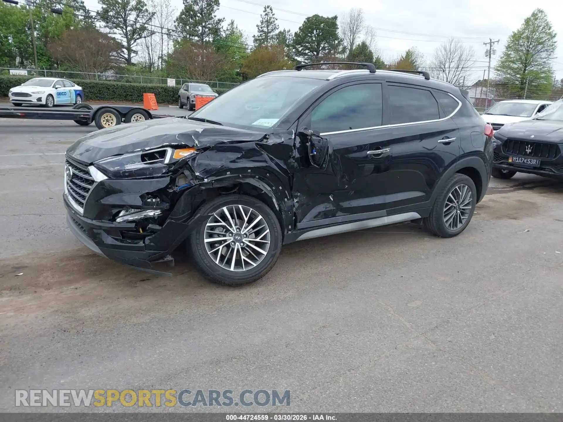 2 Photograph of a damaged car KM8J3CAL9MU320420 HYUNDAI TUCSON 2021