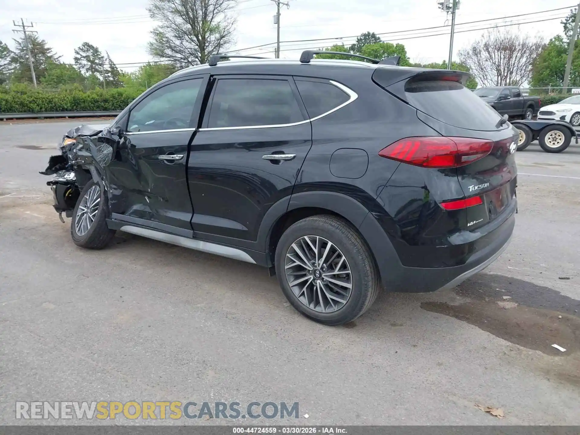 3 Photograph of a damaged car KM8J3CAL9MU320420 HYUNDAI TUCSON 2021