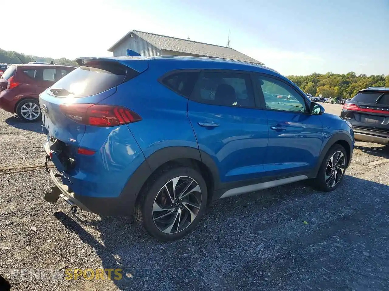 3 Photograph of a damaged car KM8J3CAL9MU366037 HYUNDAI TUCSON 2021