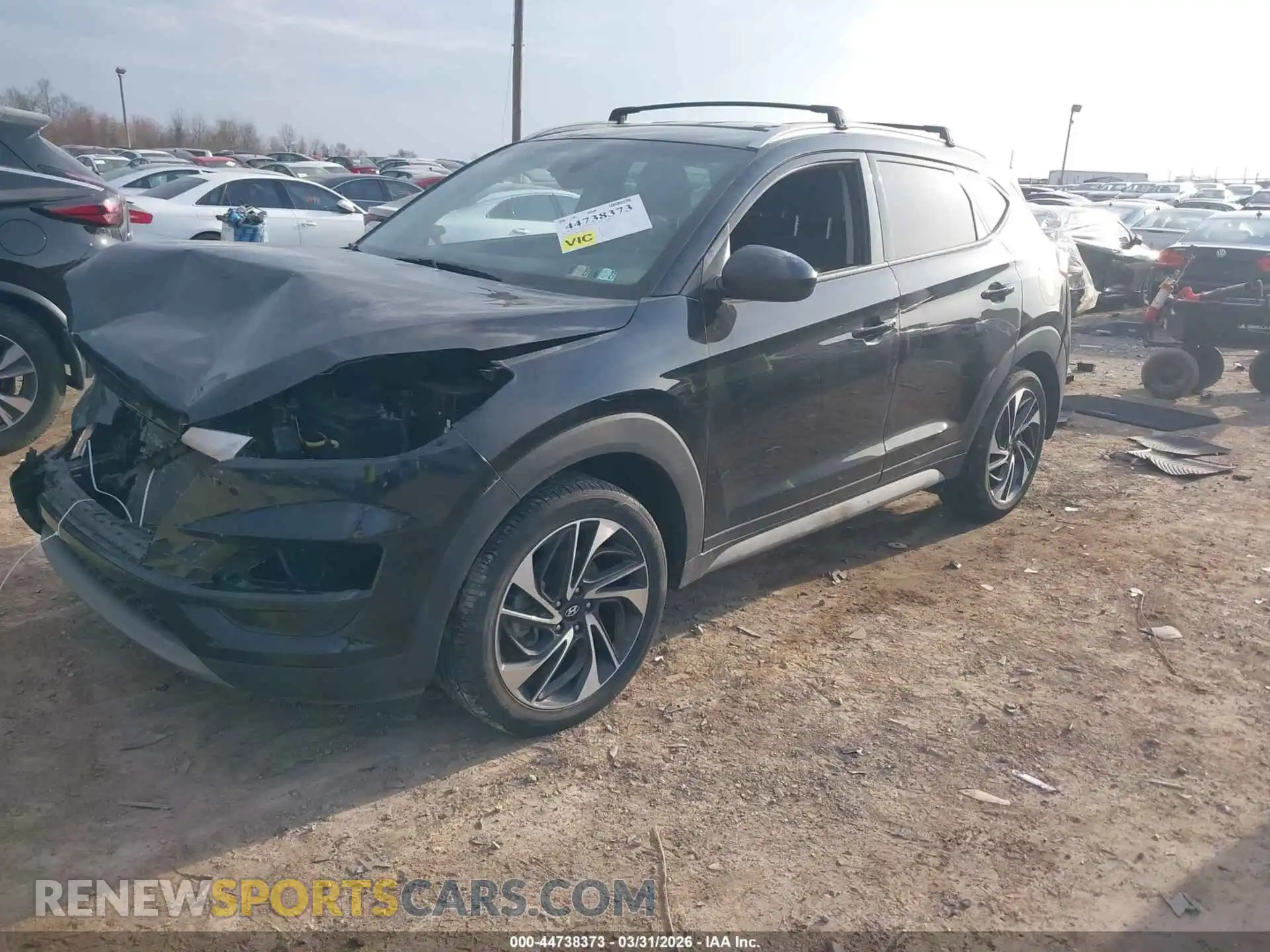 2 Фотография поврежденного автомобиля KM8J3CAL9MU397451 HYUNDAI TUCSON 2021