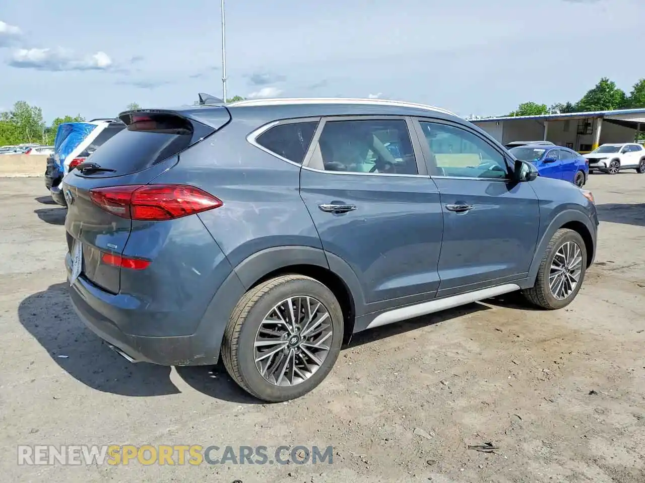 3 fotografías del automóvil dañado KM8J3CAL9MU408061 HYUNDAI TUCSON 2021