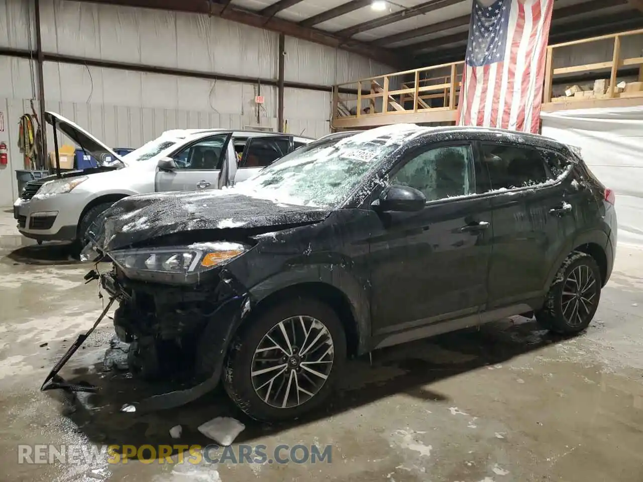 1 Photograph of a damaged car KM8J3CALXMU283989 HYUNDAI TUCSON 2021