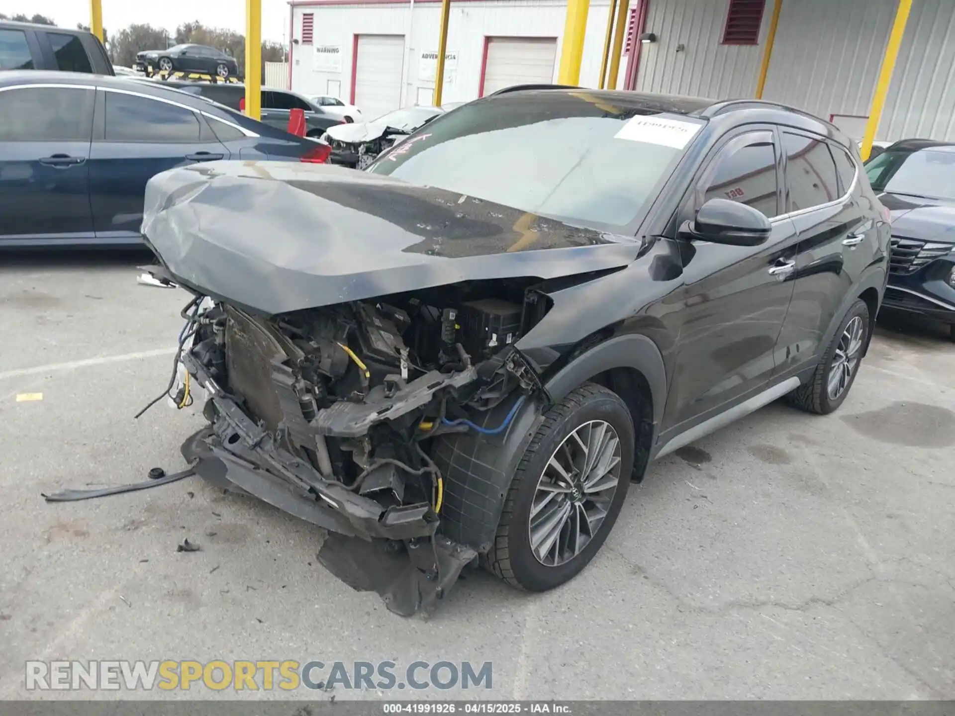 2 Photograph of a damaged car KM8J3CALXMU294927 HYUNDAI TUCSON 2021