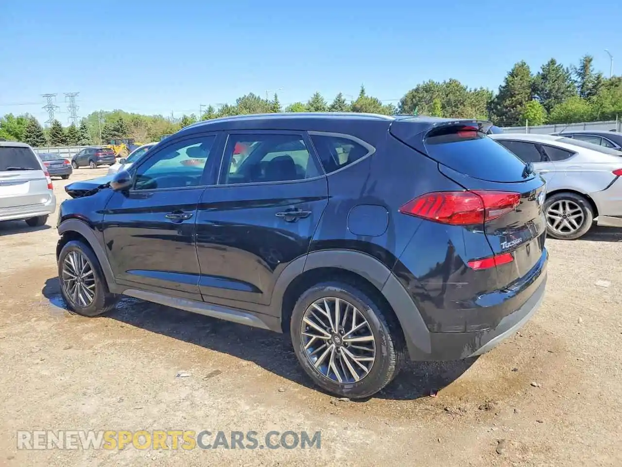 2 fotografías del automóvil dañado KM8J3CALXMU303576 HYUNDAI TUCSON 2021