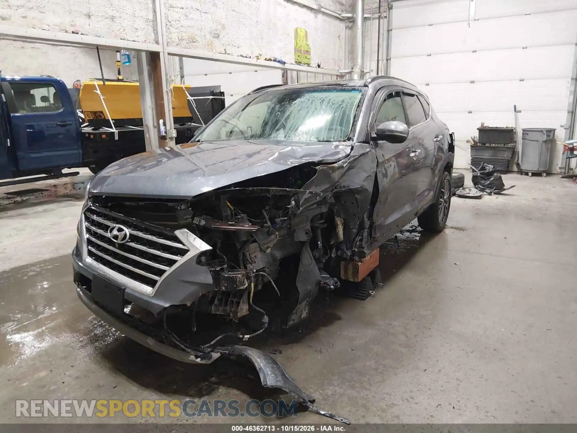 2 Фотография поврежденного автомобиля KM8J3CALXMU312987 HYUNDAI TUCSON 2021