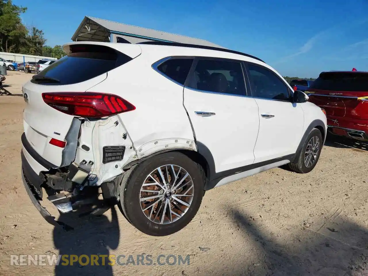 3 Photograph of a damaged car KM8J3CALXMU313671 HYUNDAI TUCSON 2021